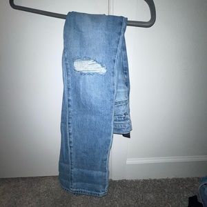 J Brand size 26 jeans with rip